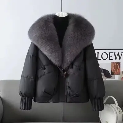 Image de Parka Hiver Femme Col Fourrure - Chaud & Élégant