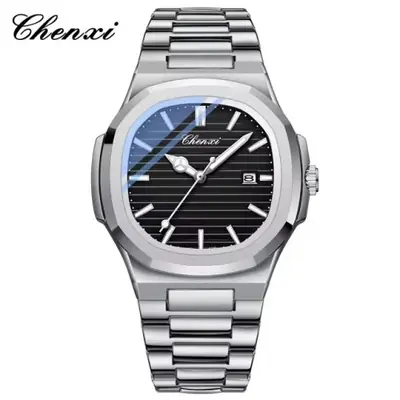 Image de Montre de Couple Élégante & Étanche - Style Décontracté