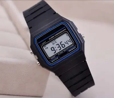 Image de Montre LED Vintage Homme - Style Rétro & Fonctionnelle