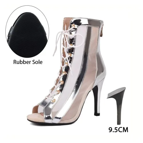 Silber 9.5cm Gummi