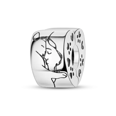 Fermoir Argent Sterling 925 avec Zircons - Clip Élégant pour Bracelets
