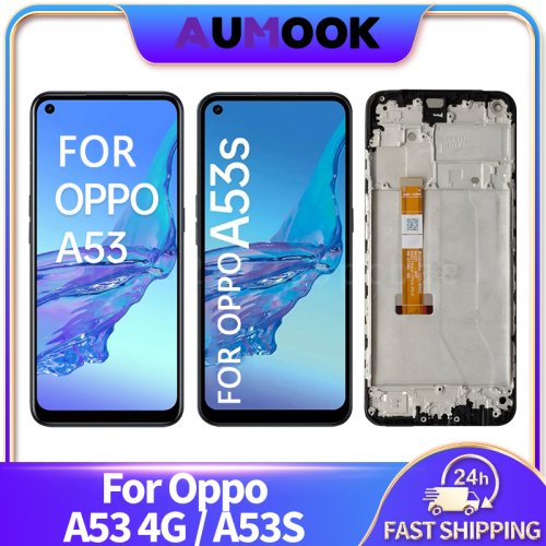 Bild von LCD-Display für Oppo A53 / A53s – Ersatzteil mit Touchscreen und Rahmen