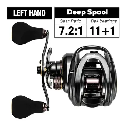 Image de Moulinet de Pêche Baitcasting Soloking Hiaw200 - Rapport 5.4:1