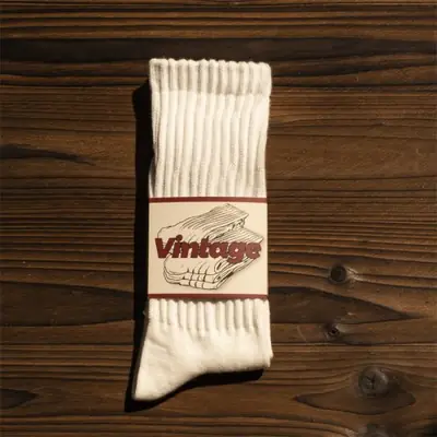 Image de Chaussettes Vintage Unisexe - Style Japonais Épais & Confortables