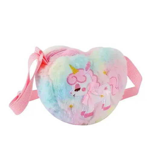 Image de Sac Licorne Peluche - Mignon et Pratique pour Filles
