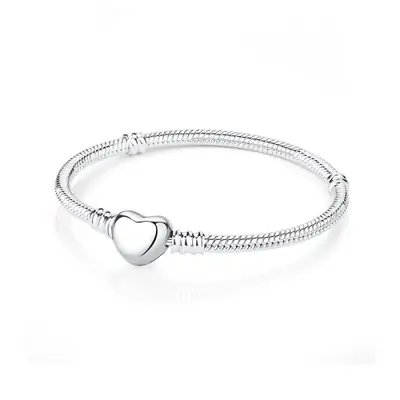 Image de Bracelet Argent Sterling 925 - Coeur, Lune & Papillon Pavé CZ