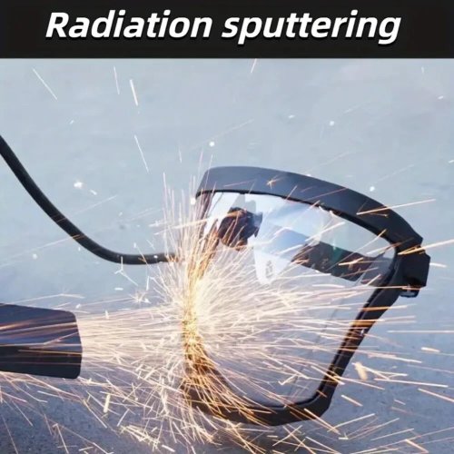 Imagen de Máscara de protección facial antiniebla, Máscara de Soldadura a prueba de polvo, antisalpicaduras, casco transparente, cómoda, protege los ojos