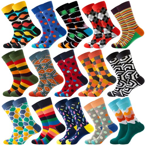 Bild von Stilvolle Herrensocken 2025 – Geometrisches Design & Komfort