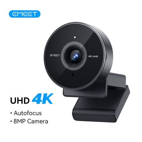 Image de Webcam 4K Ultra HD avec Microphone - Mini Caméra USB pour PC