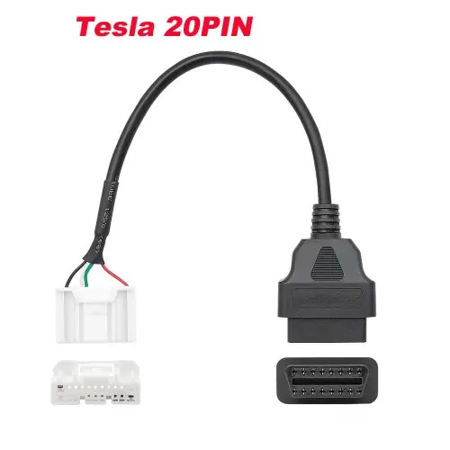 Image de Câble OBD2 Tesla Model 3/Y/X - Diagnostic Véhicule