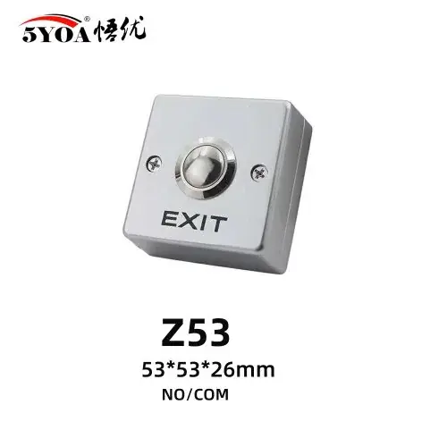 Image de Bouton de Sortie de Porte - Déverrouillage Sécurisé