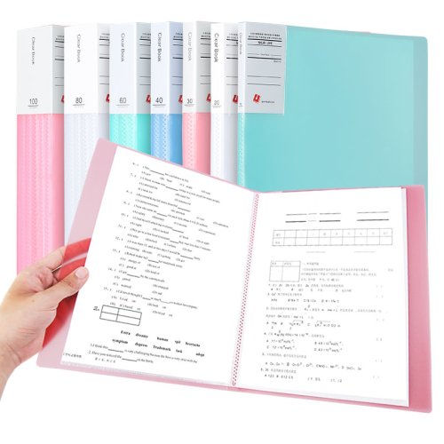 Image de Sac de Fichiers Transparent A4 Étanche & Résistant