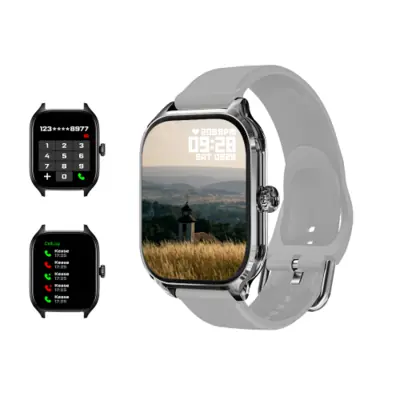 Image de Montre Connectée Laxasfit H9 ProMax - Suivi Santé & Appels