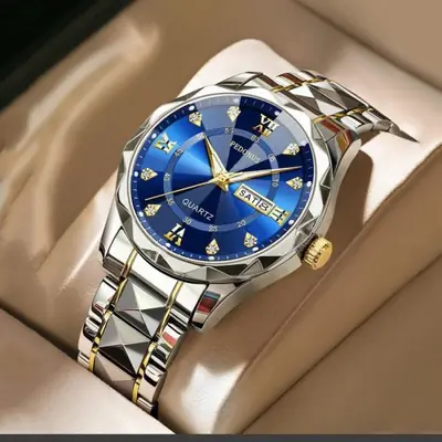 Image de Montre Homme Luxe Étanche - Quartz & Calendrier