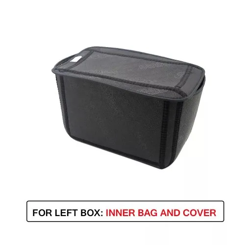 Links tas en cover