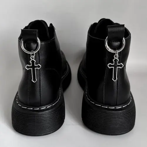 Image de Boucles croix diamantées amovibles pour bottes femme