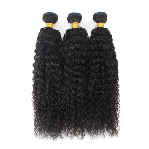 Image de Cheveux Bouclés Naturels - Extensions Humaines Vierges