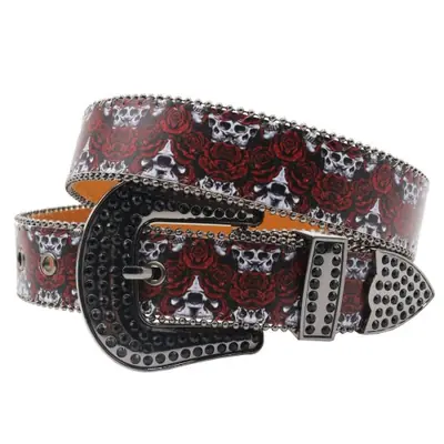 Image de Ceinture Hip Hop Strass Vintage Y2K