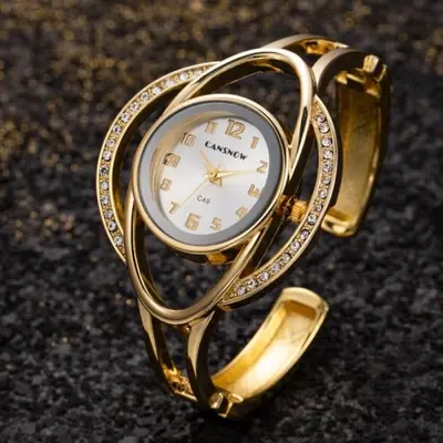 Image de Montre Femme Luxe Acier Inoxydable - Élégante & Précise