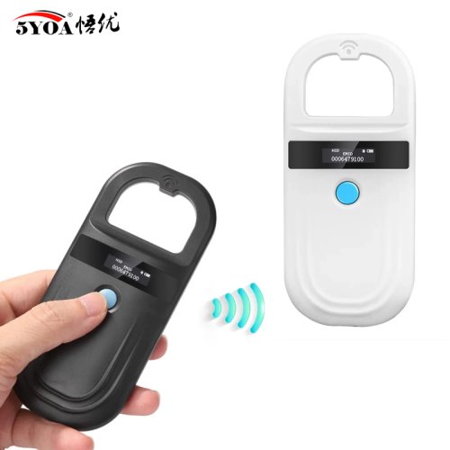 Zdjęcie Skaner RFID 5YOA WS180, ręczny czytnik identyfikatorów zwierząt, wyświetlacz OLED, skaner mikroczipów USB do czytania mikroczipów zwierząt domowych z chipami ISO11784/5