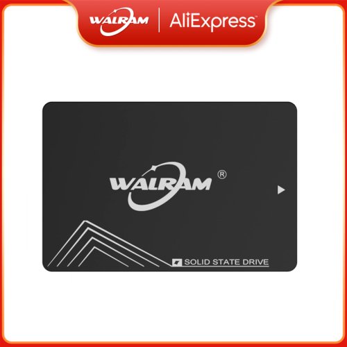 Zdjęcie SSD Walram – Dysk Twardy SATA III o pojemności 120GB, 240GB, 256GB, 480GB, 500GB, 512GB i 1TB – szybki dysk SSD do laptopa, komputera stacjonarnego i urządzeń z interfejsem SATA