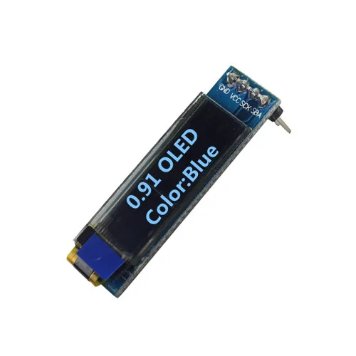 0.91 4-pins blauw