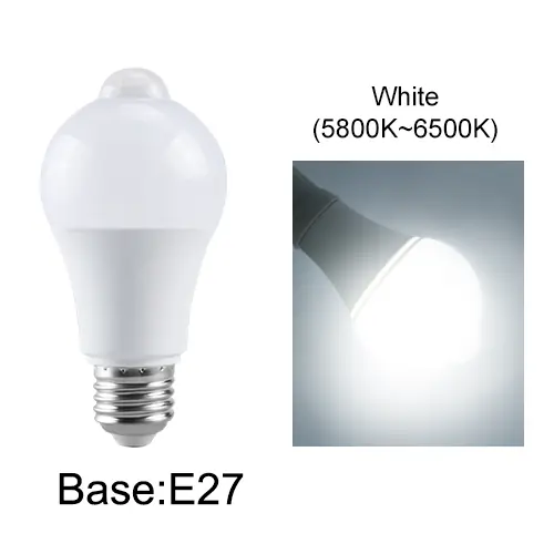 E27 trzonek biały