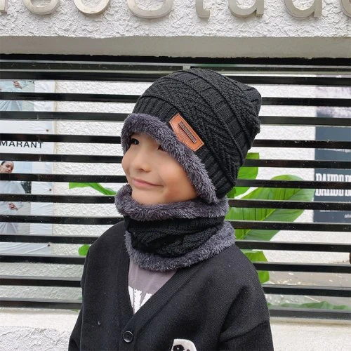 Black-scarf-Hat