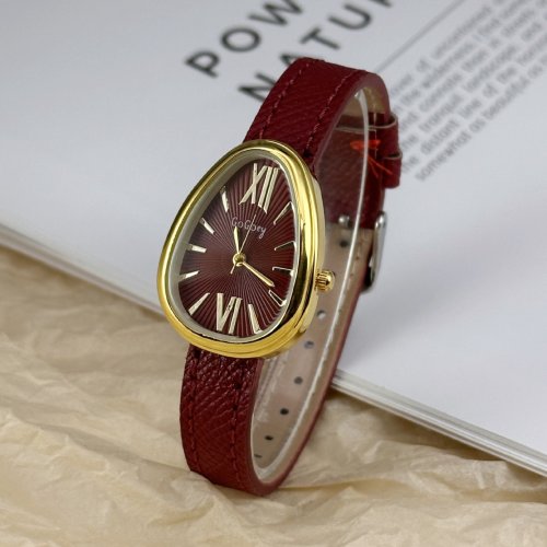 Imagen de Reloj de cuarzo de marca famosa para mujer, regalo de lujo, reloj femenino con cabeza de serpiente, ...