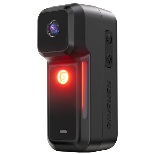Image of Ravemen NT301 Bike Rear Light with 2K HD DV Camera: Rechargeable 3200mAh Wide-Angle Tail Light for Seamless Loop Recording on Your Bicycle