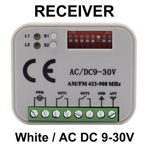 AC DC 9-30V White