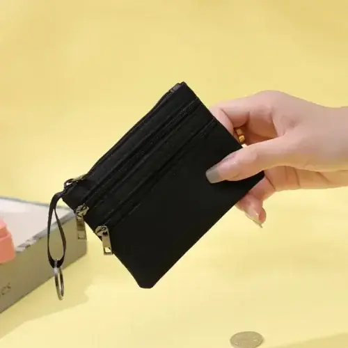 3 Zippers-Black