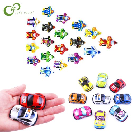 Afbeelding van 20 stks/partij Cartoon Speelgoed Leuke Plastic Trek Auto Vliegtuig Speelgoed Auto's voor Kind Mini Auto Model Grappige Kinderen Speelgoed Kleuterschool speelgoed DDJ