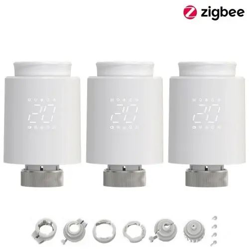 3PCS Zigbee TRV