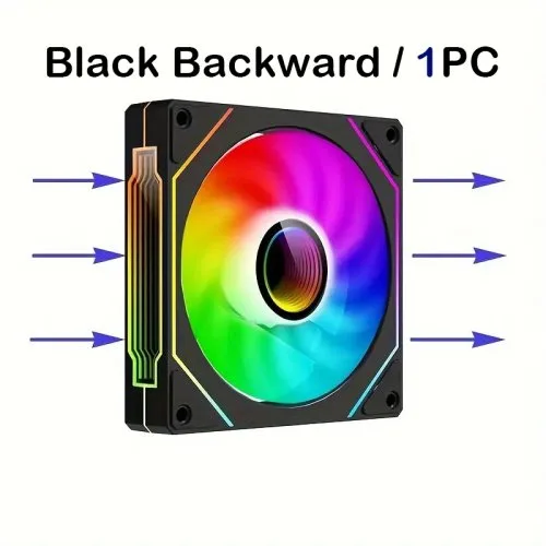 Schwarz rückwärts 1pc