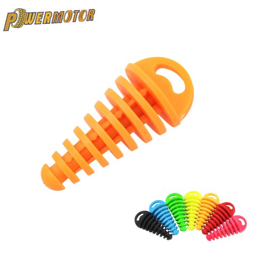 Imagen de Tapón Universal de PVC para Tubo de Escape de Motocicleta y ATV – Accesorio de Purga de Aire Compatible con Yamaha, Honda, Kawasaki, Suzuki y KTM