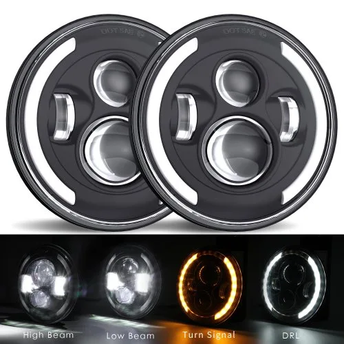 40w Halo light Black