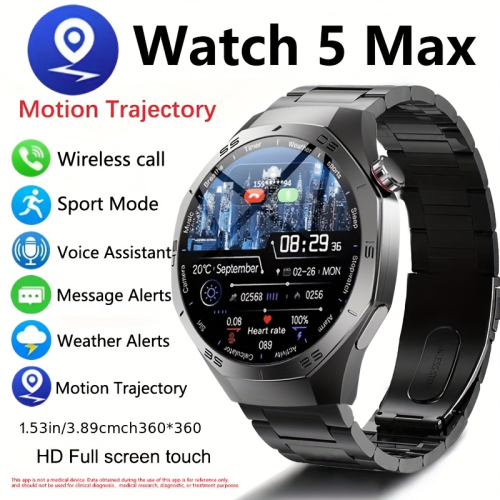 Imagen de Reloj Inteligente Hombre 2025 con GPS y Pantalla AMOLED