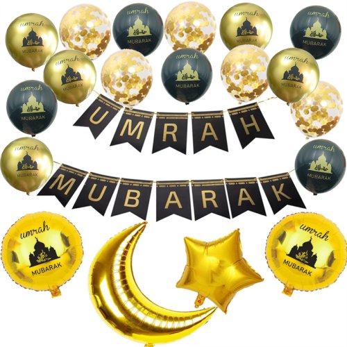 Immagine di Decorazioni Eid Mubarak - Set Completo per Feste Musulmane