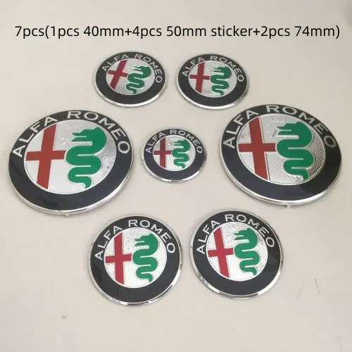 7pcs nouveau vert