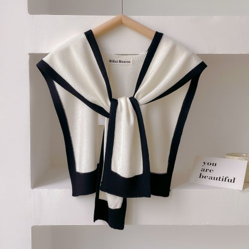 Imagen de Chal de Punto Versátil para Primavera y Otoño, Ideal para Oficina, Hogar con Aire Acondicionado y Estilo Casual al Aire Libre