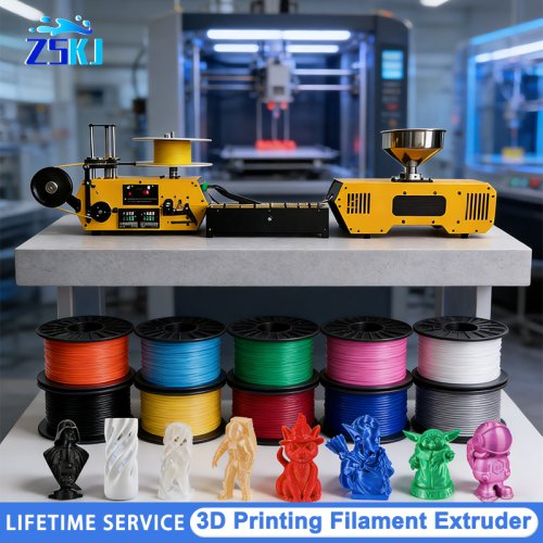Afbeelding van HT400 Automatische Desktop 3D Filamentmaker – Professionele Extruder voor PLA, PETG, PA en ABS