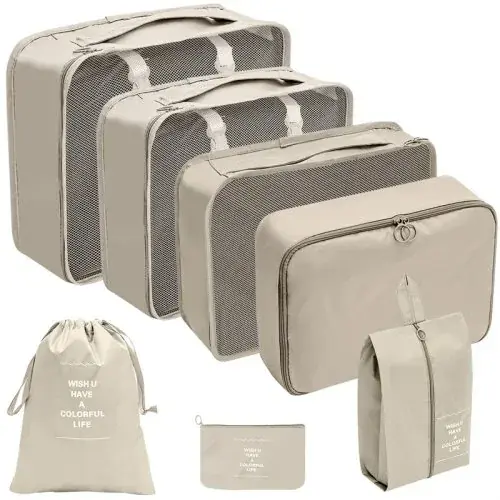 Image de Organisateur de Voyage 7-9 Pièces - Sacs de Rangement pour Valise