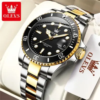 Image de Montre Homme Luxe Quartz Rotatif Étanche