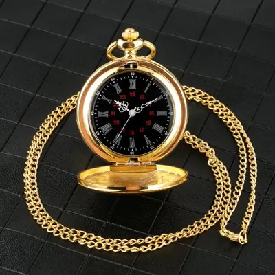 Image de Montre de Poche Élégante - Cadeau Raffiné pour Hommes & Femmes