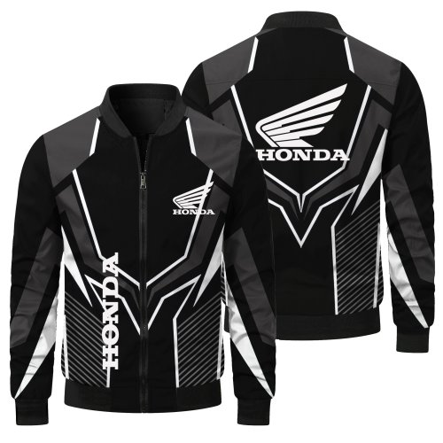 Zdjęcie Męska Kurtka Honda Racing 2025 – Oversize, Wyścigowa, Motocyklowa, Do Sportów Outdoorowych i Codziennego Użytku