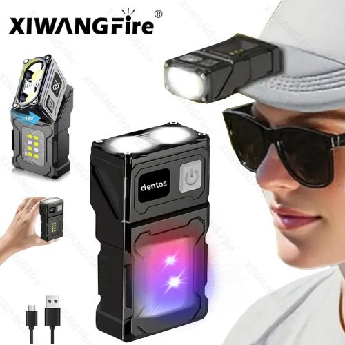 Zdjęcie Super Jasna Latarka LED z USB i Magnesem