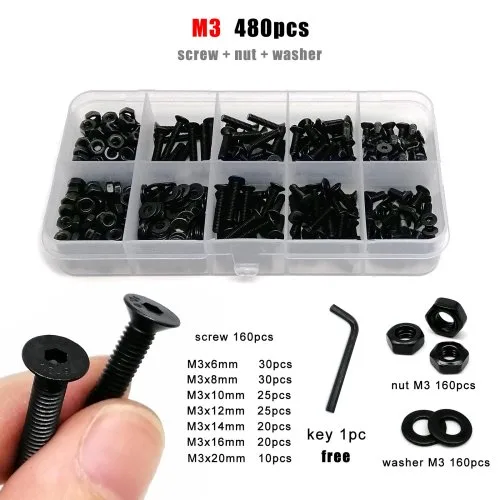 M3 480pcs
