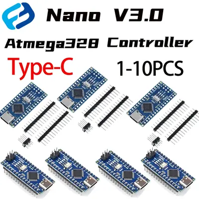 Image de Arduino Nano 3.0 Type-C - Compatible CH340 & ATmega328P
