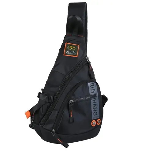 Image de Sac Bandoulière Homme Imperméable - Noir & Vert